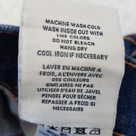 Alice + Olivia Rainbow Stitch High Waist Jeans - Picture 11 of 11